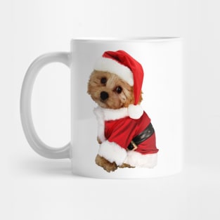 Christmas Cavachon Mug